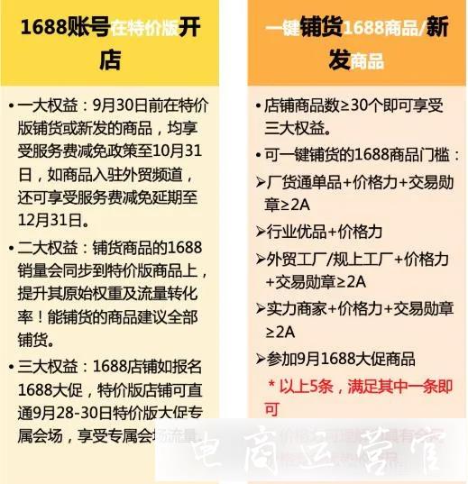 1688商家怎么入駐淘寶特價版?